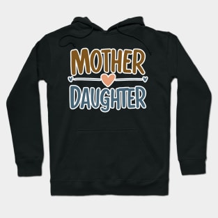 Cherished Bond Mother Daughter Love Heart Mother's Day Hoodie